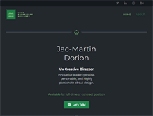 Tablet Screenshot of jacmartin.com